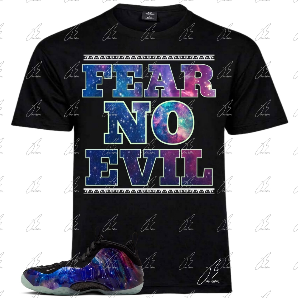 Air Foamposite One Galaxy Matching Shirt,Unisex Graphic Tee,Best Gift,Fear